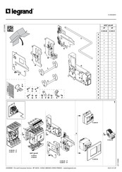 LEGRAND DPX 250 HP Instructions De Montage