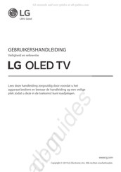 LG OLED55E9PLA Guide De Démarrage Rapide