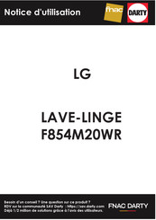 LG F854M2 WR Série Manuel Du Propriétaire