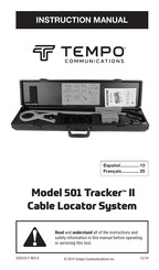 Tempo 501 Tracker II Manuel D'instructions