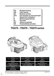 Texas A/S TG670 Serie Manuel De I'utilisateur