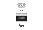 Teka HKX-790 Mode D'emploi Rapide