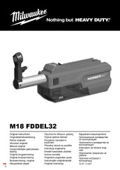 Milwaukee M18 FDDEL32 Notice Originale