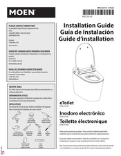 Moen ET900 Guide D'installation