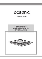 Oceanic OCEACTE4IX Instructions De Fonctionnement Et D'installation