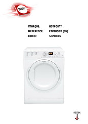 Hotpoint Ariston FTVF 85 Mode D'emploi