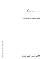 thomann Stairville LED BossFx-2 Pro Bundle Notice D'utilisation