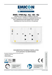 Emicon RWS Kh Serie Notice Technique D'installation Et D'utilisation