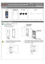 Amphitech GSM 500 Guide D'installation Rapide