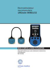 Schwa-Medico UROstim WIRELESS Mode D'emploi Et Guide D'utilisation