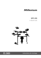 thomann Millenium MPS-200 Instructions De Montage