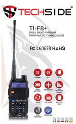 TechSide TI-F8+ Mode D'emploi