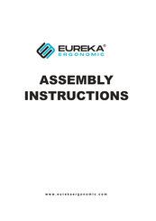 Eureka Ergonomic E63 ERK-AED-E63B Instructions De Montage