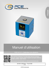 PCE Instruments PCE-VC 21 Manuel D'utilisation