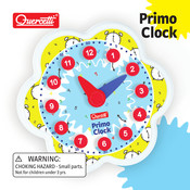 Quercetti Primo Clock Mode D'emploi