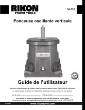 Rikon Power Tools 50-320 Guide De L'utilisateur