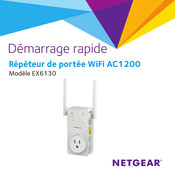 Netgear EX6130 Démarrage Rapide