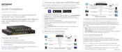 Netgear S350 Serie Guide D'installation