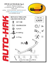 AUTO-HAK G93V Instructions De Montage