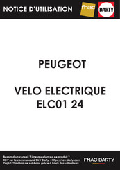 PEUGEOT ELC01 24 Guide D'utilisation