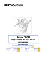 Berthoud FORCE 1000 L Mode D'emploi