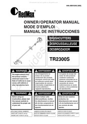 RedMax TR2300S Mode D'emploi