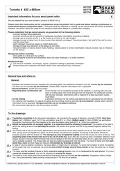 Skan Holz 621767 Instructions De Montage