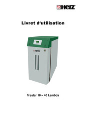 Herz firestar Lambda 18 Livret D'utilisation