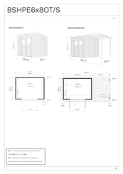 Bertilo BSHPE6x8OTS Instructions De Montage