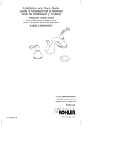 Kohler K-10272 Guide D'installation Et D'entretien