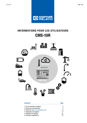 Comat Releco CMS-10R Série Informations Pour Les Utilisateurs