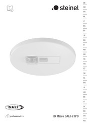 STEINEL professional IR Micro DALI-2 IPD Instructions