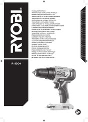 Ryobi R18DD4 Traduction Des Instructions Originales