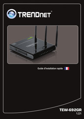 TRENDnet TEW-692GR Guide D'installation Rapide