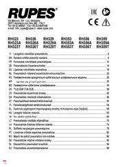 Rupes RH323 Conversion Des Instructions De Fonctionnement Original