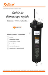 Solinst 9500 LevelSender 5 Guide De Démarrage Rapide