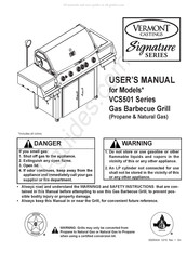 Vermont Castings VCS501 Serie Mode D'emploi