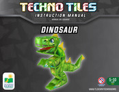 The Learning Journey TECHNO TILES DINOSAUR Manuel D'instructions