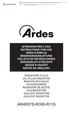 ARDES AR4R07S Mode D'emploi