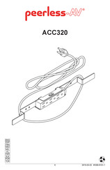 peerless-AV ACC320 Mode D'emploi