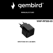 Gembird WNP-RP300-03 Mode D'emploi