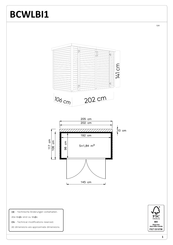 konsta Woodline Instructions De Montage