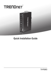 TRENDnet TI-PG80 Guide D'installation Rapide