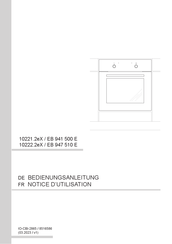 Amica 10221.2eX Notice D'utilisation