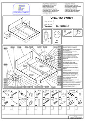 Forma Ideale VEGA 160 2NO2F Notice De Montage