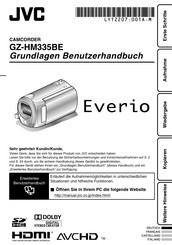 JVC Everio GZ-HM335BE Guide De L'utilisateur