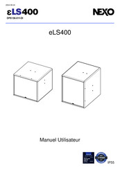 Nexo eLS400 Manuel Utilisateur