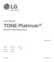 LG TONE Platinum a HBS-930 Mode D'emploi