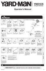 MTD YARD-MAN YM21CS Manuel D'utilisation