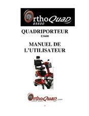 Orthoquad ES600 Manuel De L'utilisateur